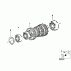 R1100RS (259S) 5-speed trans. intermediate shaft