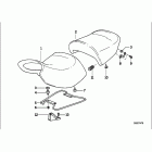 R1100RS (259S) Adjustable bench seat