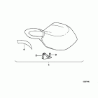 R1100RS (259S) Mounting parts set f adjust.dual seat