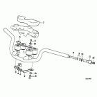 R1100RS (259S) Mounting parts for handle bar