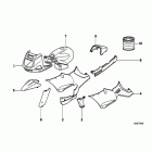 R1100RS (259S) Painted parts 640 avusschwarz
