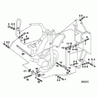 R1100RT (259T) Mounting parts f protection bar