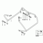 R1100RT (259T) Mounting parts f rear protection bar