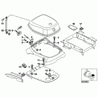 R1100RT (259T) Mounting parts of radio telephone box