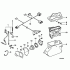 R1100RT (259T) Radio installing kit / single parts