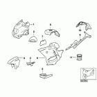 R1100RT (259T) Painted parts 704 graphit