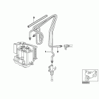 R1100S (259S) Тормозные трубки задние (ABS)