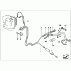 R1150GS (R21) Тормозные трубки задние (ABS)