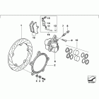 R1150GS (R21) Front wheel brake, evo