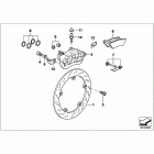 R1150GS (R21) Rear wheel brake, spoke wheel