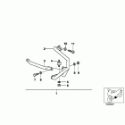 R1150GS (R21) Engine protection bar set