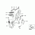 R1150GS (R21) Передние подножки