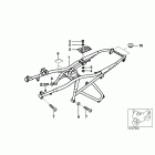 R1150GS (R21) Рама задняя часть