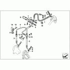 R1200C 98-03 (59C1) Тормозные трубки передн.