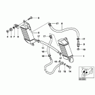 R1200C 98-03 (59C1) Кулер охлаждения масла /  трубки