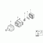 R1200C 98-03 (59C1) Детали корпуса предохранителей