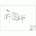 R1200C 98-03 (59C1) Starter cover / mount