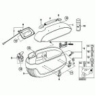 R1200C 98-03 (59C1) Saddle bag, single parts