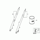 R1200C 98-03 (59C1) Fork leg