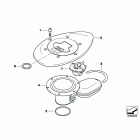 R1200C 98-03 (59C1) Крышка заливной горловины