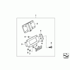 R1200C 98-03 (59C1) Set of license plate brackets usa