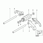 R1200C 98-03 (59C1) 5-ступенчатая КПП - части