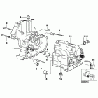 R1200C 98-03 (59C1) Transmission housing / mounting parts
