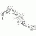 R1200C 98-03 (59C1) Spring strut rear hydraulic