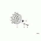 R1200C 98-03 (59C1) Wheel hub rear