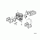 F650 (E169) Carburetor cap / piston / float