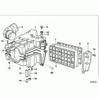 F650 (E169) Suction silencer / filter cartridge
