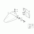 K1200LT 99-04 (89V3) Брызговик передний