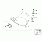 K1200LT 99-04 (89V3) Drivers seat low