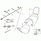 K1200LT 99-04 (89V3) Retrofit kit, dualseat heated