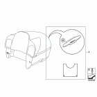 K1200LT 99-04 (89V3) Retrofit kit, chrome strips