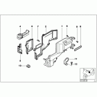 K1200RS 98-01 (89V3) Wiring box / fuxe box / mounting parts