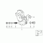 K1200RS 98-01 (89V3) Oil pump intermediate flange