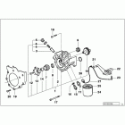 K1200RS 98-01 (89V3) Waterpump / oilpump - oil filter