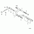 K1200RS 98-01 (89V3) Рычаг переключения передач