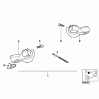 K1200RS 98-01 (89V3) Handlebar holder comfort