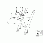 R1200C 98-03 (59C1) Брызговик передний