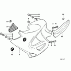 K1200RS 98-01 (89V3) Боковые обтекатели