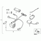 K1200RS 98-01 (89V3) Theft alarm, basic unit