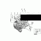 R1100R (259R) Mounting point crankcase left