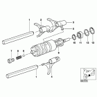 R1100R (259R) 5-speed transmission - gearshift