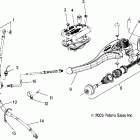 SPORTSMAN 600 - A04CH59AK Трост дроселя