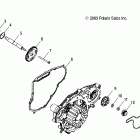 SPORTSMAN 700 - A04CH68AU/CU Oil pump and water pump