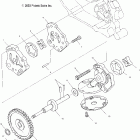 ATP 500 4X4 - A04JD50AA МАСЛЯНЫЙ НАСОС