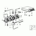 K100LT (K589) Throttle housing assy / control unit