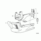 K100RS (89V1) Спойлер двигателя